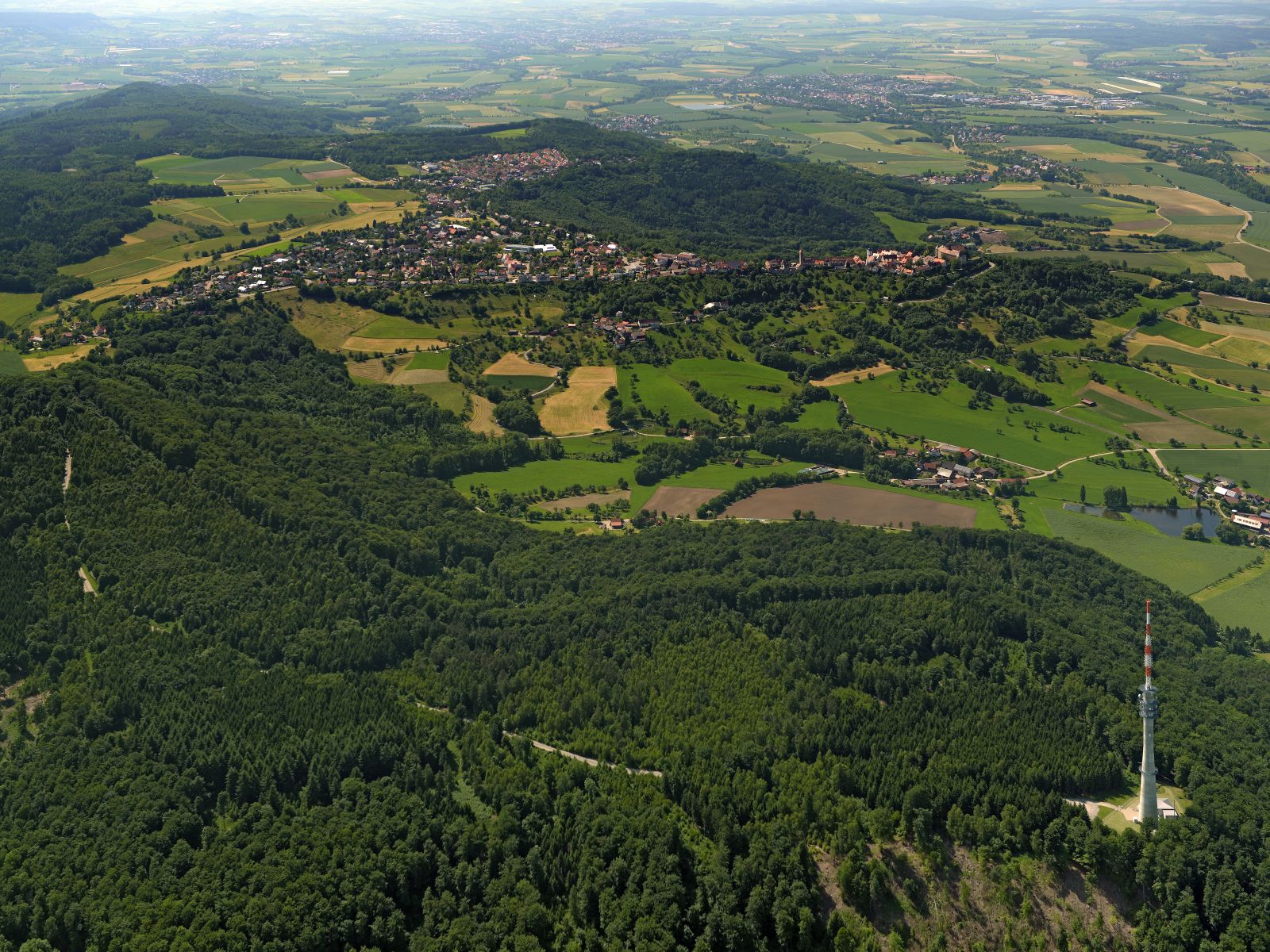  Luftaufnahme von Waldenburg 