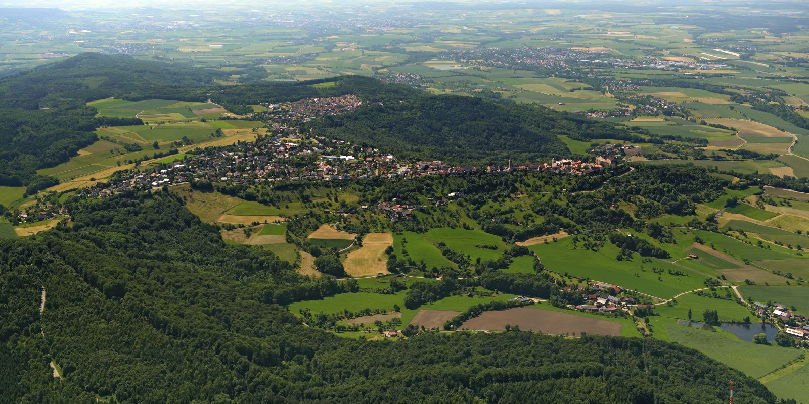  Luftbild von Waldenburg 
