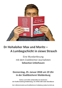 Dr. Hoheloher Max und Moritz